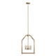 Madden Four Light Foyer Pendant (52722CPZ)