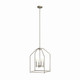 Kichler - 52722NI - Four Light Foyer Pendant - Madden - Brushed Nickel