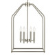 Madden Four Light Foyer Pendant (52722NI)