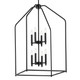 Madden Eight Light Foyer Pendant (52723BK)