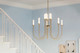 Moraine LED Chandelier (52757CPZLED)