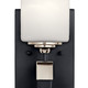 Marette One Light Wall Sconce (55000BK)