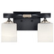 Marette Two Light Bath (55001BK)