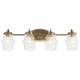 Janiel Four Light Bath (55040CLZ)