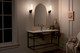 Truby One Light Wall Sconce (55073BK)