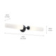 Truby Two Light Bath (55075BK)