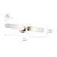 Truby Two Light Bath (55075PN)
