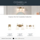 Cosabella One Light Wall Sconce (55090CPZ)