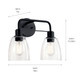 Meller Two Light Bath (55101BK)