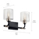 Harvan Two Light Bath (55106BK)