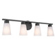 Stamos Four Light Bath (55122BK)