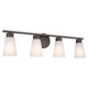 Kichler - 55122OZ - Four Light Bath - Stamos - Olde Bronze