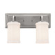 Kichler - 55130CLP - Two Light Bath - Vetivene - Classic Pewter