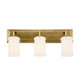 Kichler - 55131NBR - Three Light Bath - Vetivene - Natural Brass