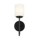 Ali One Light Wall Sconce (55140BK)