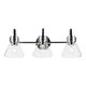 Farum Three Light Bath (55155CHCLR)