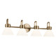 Kichler - 55156CPZ - Four Light Bath - Farum - Champagne Bronze