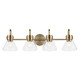Farum Four Light Bath (55156CPZCLR)