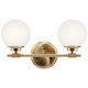 Benno Two Light Vanity (55171CPZ)