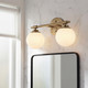 Benno Two Light Vanity (55171CPZ)