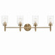 Kichler - 55186CPZ - Four Light Vanity - Madden - Champagne Bronze