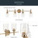Madden Four Light Vanity (55186CPZ)
