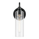 Kavi One Light Wall Sconce (55209BK)