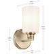 Gioe One Light Wall Sconce (55224CPZ)