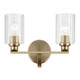 Gioe Two Light Bath (55225CPZFLU)