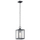 Kichler - 59008BKT - One Light Outdoor Pendant / Semi Flush - Lahden - Black Textured