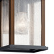 Marimount One Light Outdoor Wall Mount (59016BK)