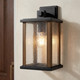 Marimount One Light Outdoor Wall Mount (59017BK)
