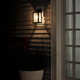 Marimount One Light Outdoor Wall Mount (59017BK)