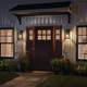 Marimount One Light Outdoor Wall Mount (59018BK)