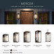 Mercer One Light Outdoor Wall Mount (59063OZ)