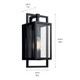 Goson One Light Outdoor Wall Mount (59086BK)