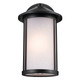 Lombard One Light Outdoor Wall Mount (59100BK)