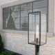 Branner One Light Outdoor Wall Mount (59113BKT)