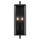 Kroft Two Light Outdoor Wall Mount (59134BKT)