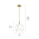 CIRI LED Pendant (83346WH)