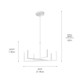 Priam LED Chandelier (84313WH)