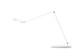 Koncept - AR2001-WHT-USB - LED Desk Lamp - Mosso - White