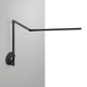 Koncept - AR3000-WD-MBK-HWS - LED Desk Lamp - Z-Bar - Metallic black