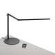 Koncept - AR3000-WD-MBK-USB - LED Desk Lamp - Z-Bar - Metallic black