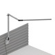 Koncept - AR3000-WD-SIL-SLT - LED Desk Lamp - Z-Bar - Silver