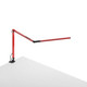 Koncept - AR3100-WD-RED-CLP - LED Desk Lamp - Z-Bar - Red
