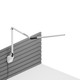 Koncept - AR3100-WD-WHT-SLT - LED Desk Lamp - Z-Bar - White