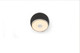 Gravy LED Wall Sconce (GRW-S-CRM-MBK-PI)