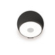 Koncept - GRW-S-MBK-MBK-HW - LED Wall Sconce - Gravy - Metallic Black Metallic Black