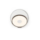 Koncept - GRW-S-MBK-MWT-HW - LED Wall Sconce - Gravy - Metallic Black Matte White